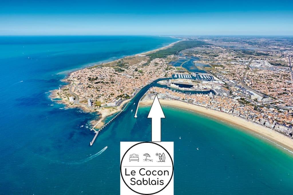 Sunny Studio Terrasse, Hypercentre La Plage A 2 Pas ! Les Sables-dʼOlonne Exterior foto