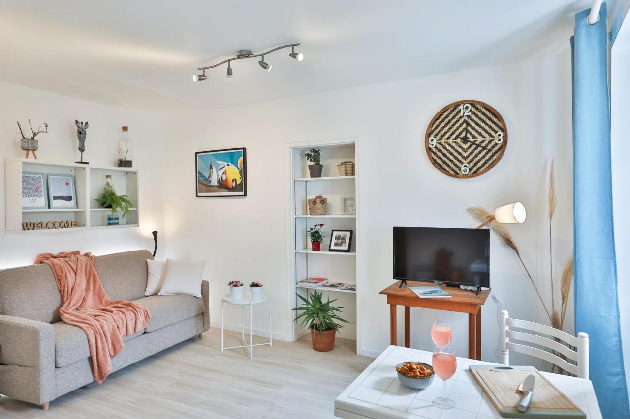 Sunny Studio Terrasse, Hypercentre La Plage A 2 Pas ! Les Sables-dʼOlonne Exterior foto