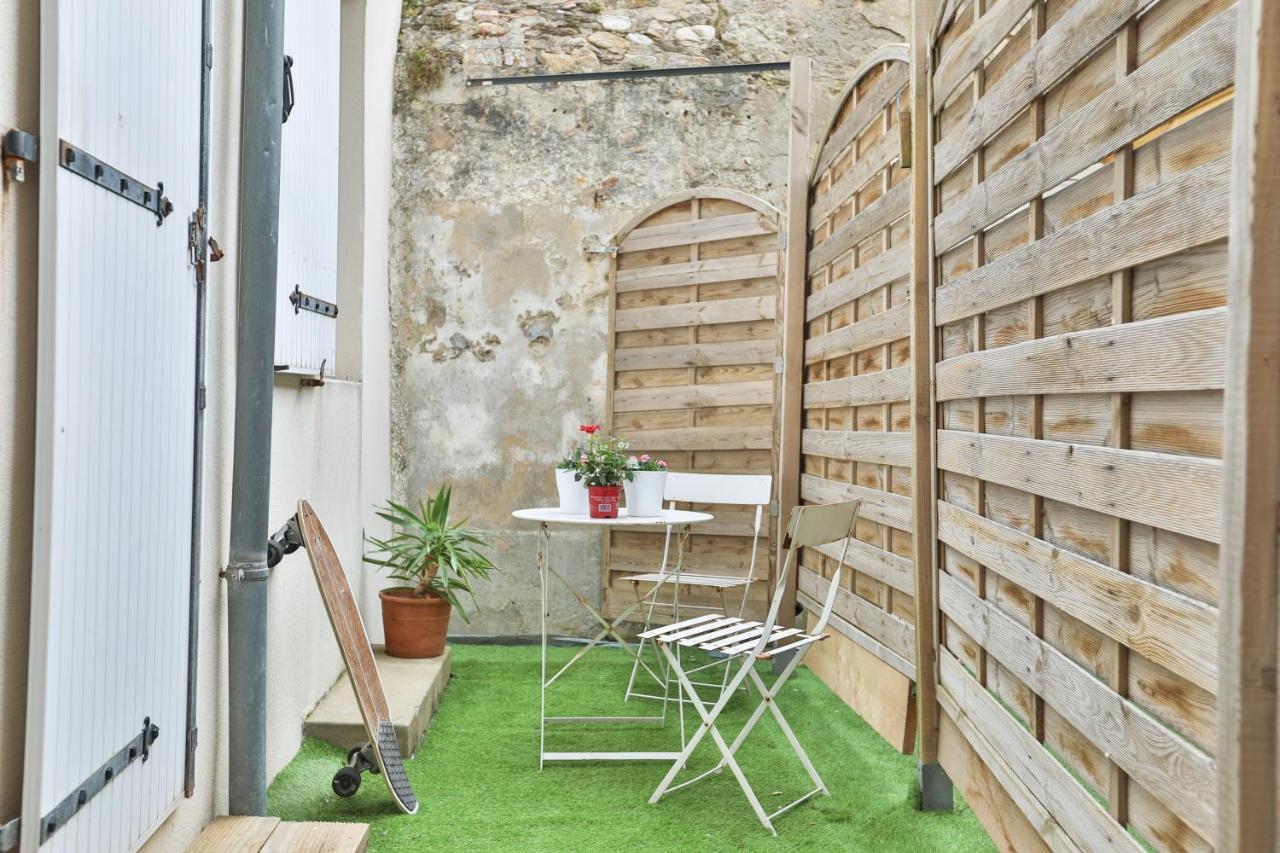 Sunny Studio Terrasse, Hypercentre La Plage A 2 Pas ! Les Sables-dʼOlonne Exterior foto