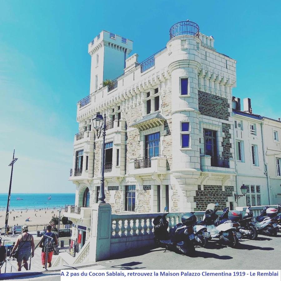 Sunny Studio Terrasse, Hypercentre La Plage A 2 Pas ! Les Sables-dʼOlonne Exterior foto